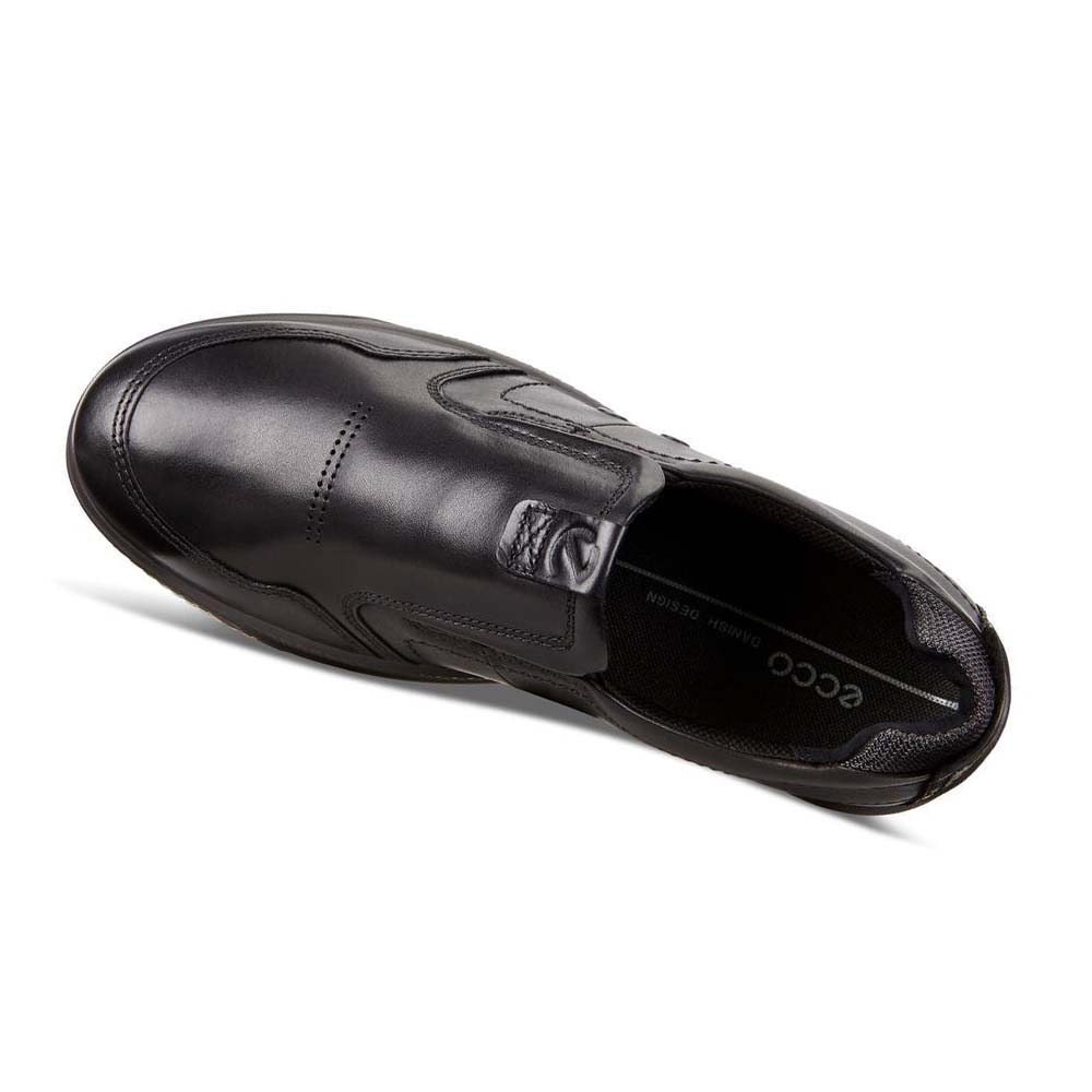 Ecco Byway Slip On Fritidssko Herre Svarte | NO 459CTV